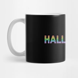 Halloween Rainbow Leopaerd Mug